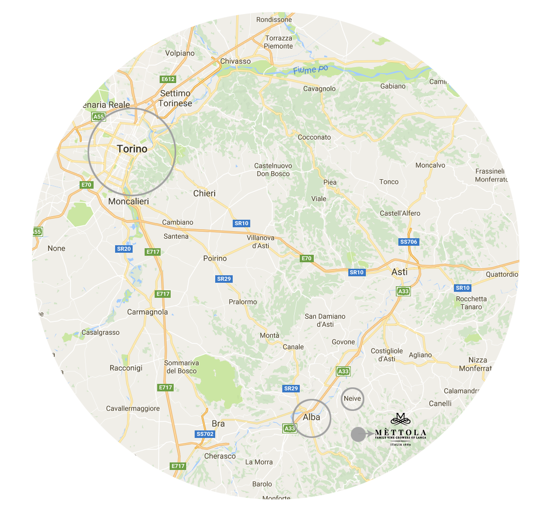 MAPPA PIEMONTE